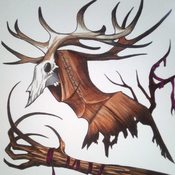 Hand Crafted Other - Wendigo Art Print